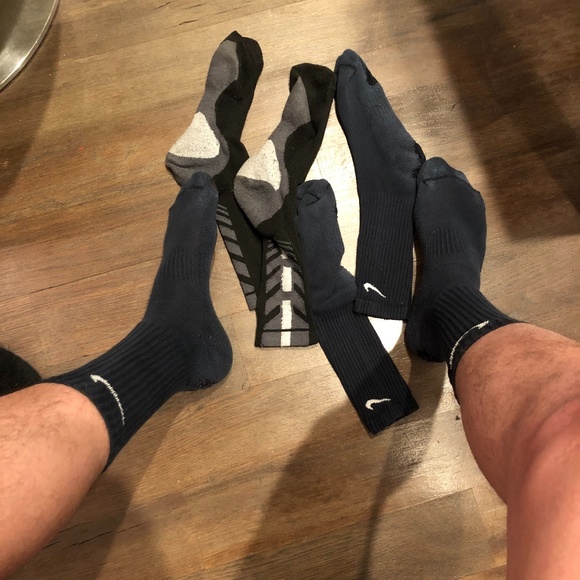 Nike Other - 3 Pairs Worn Out Used Mens Gym Socks